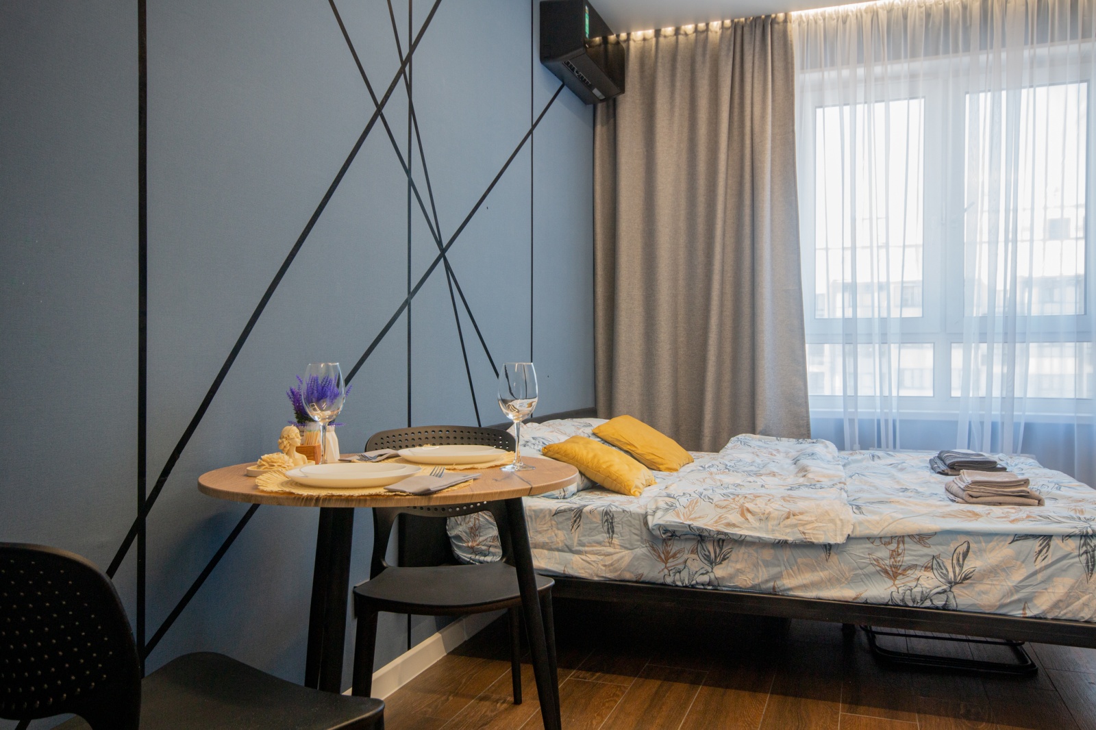 Уютная Однокомнатная-Студия в Новом Районе 